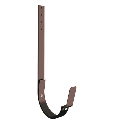 Lindab Steel Gutter 330mm Flex-Fit Rafter Bracket - 150mm Coffee Brown