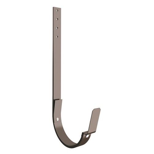 Lindab Steel Gutter 330mm Flex-Fit Rafter Bracket - 190mm Brown