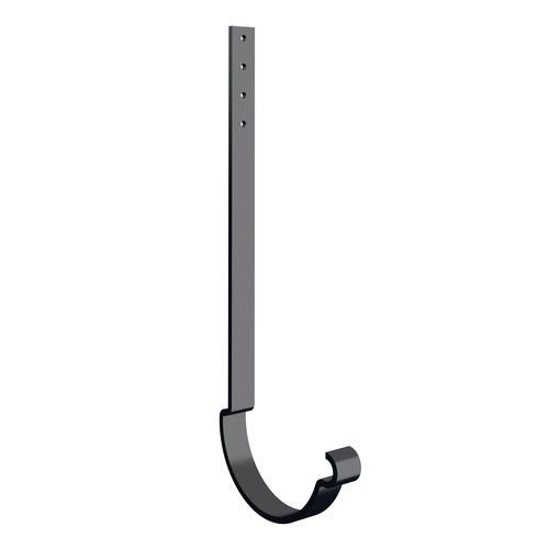 Lindab Steel Gutter 350mm Rafter Bracket - 150mm Matte Black