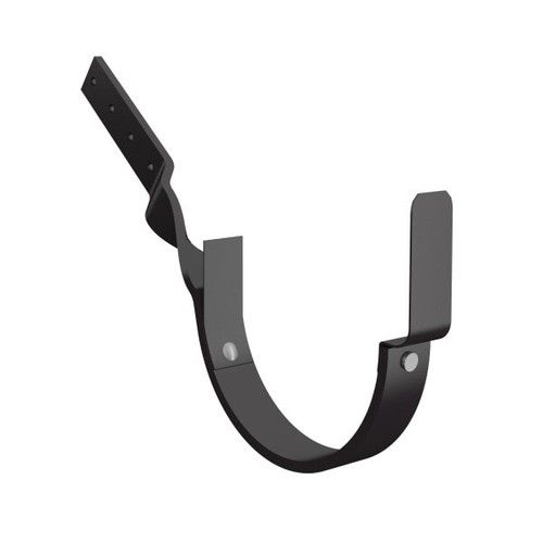 Lindab Steel Gutter Side Fix Rafter Bracket - 150mm Coffee Brown