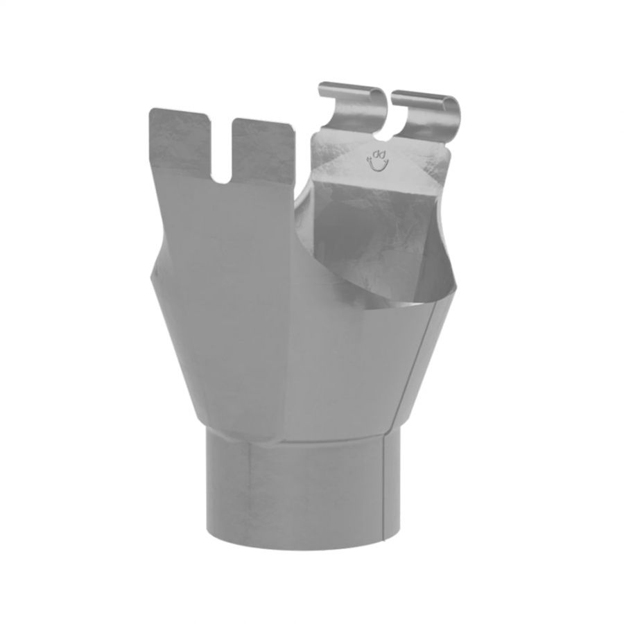 Galeco Steel Half Round Gutter Kit Galvanised - 120mm Diameter