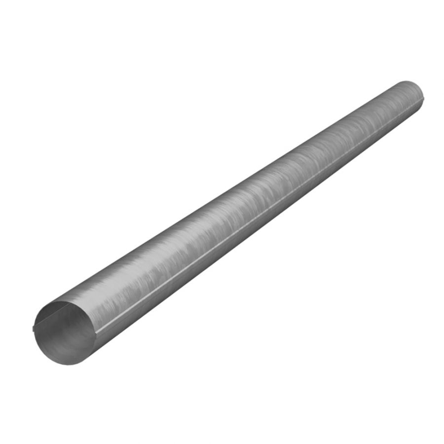 Galeco Steel Round Socket Downpipe Kit Galvanised - 87mm Diameter