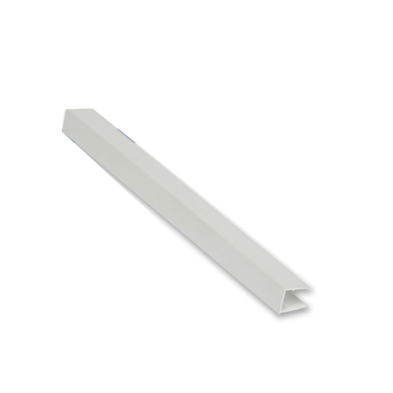Exitex PVC Sheet End Closure - 16mmm x 2.1mtr White