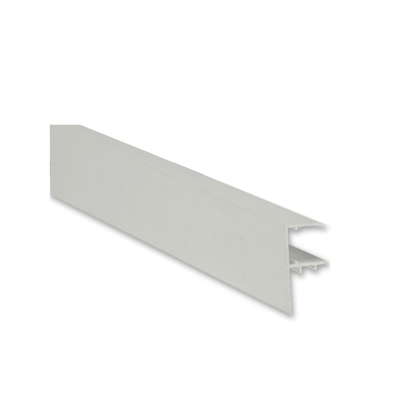 Exitex PVC F Section Rafter Supported - 16mmm x 3mtr White