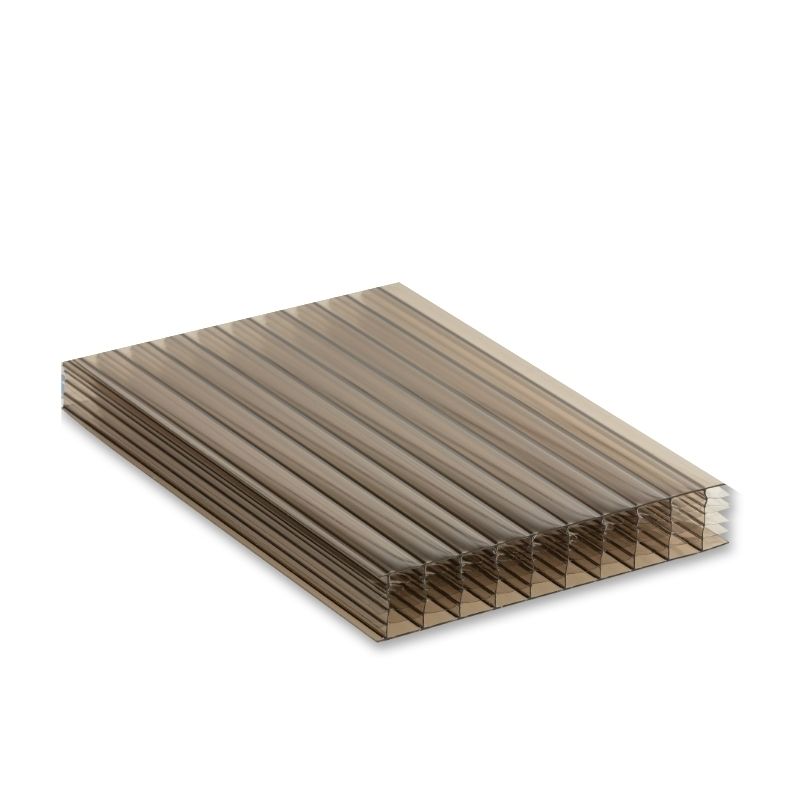 Polycarbonate Sheet Multiwall - 35mm x 1400mm x 3mtr Bronze