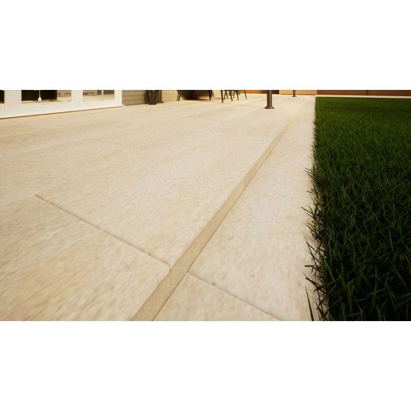 Porcelain Paving - 1200mm x 600mm x 20mm Golden Stone
