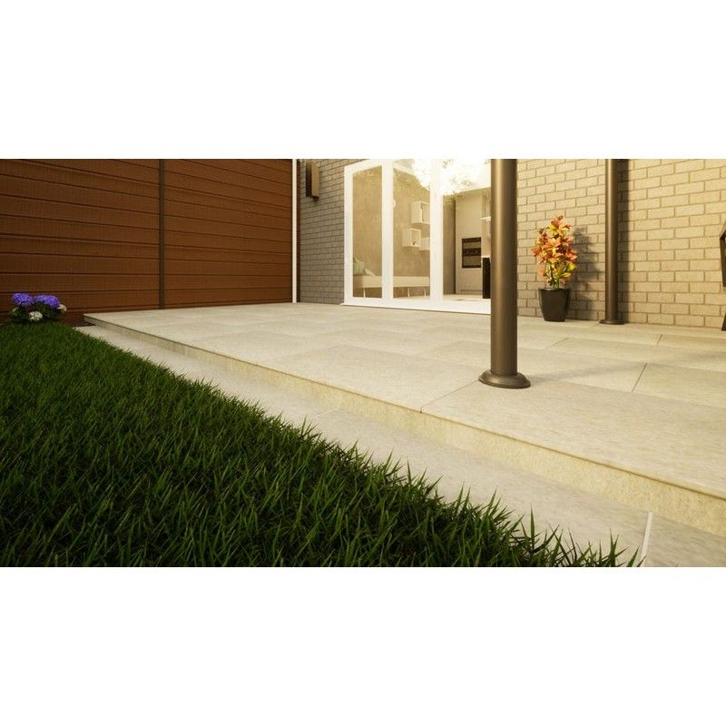 Porcelain Paving - 900mm x 600mm x 20mm Steel Grey