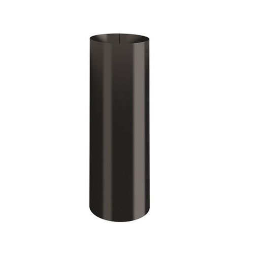 Lindab Steel Sliding Downpipe - 87mm Black