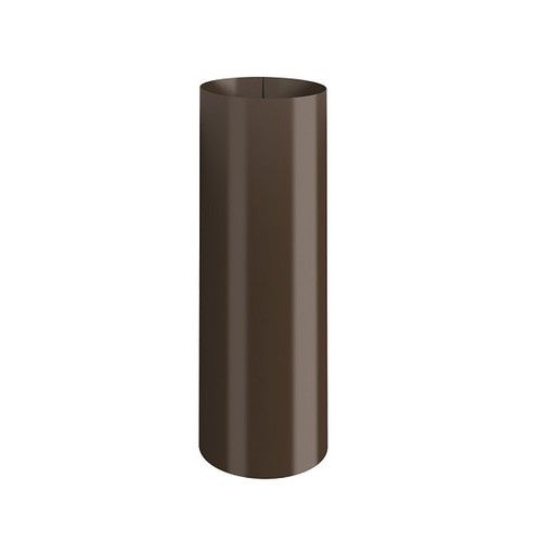 Lindab Steel Sliding Downpipe - 87mm Brown
