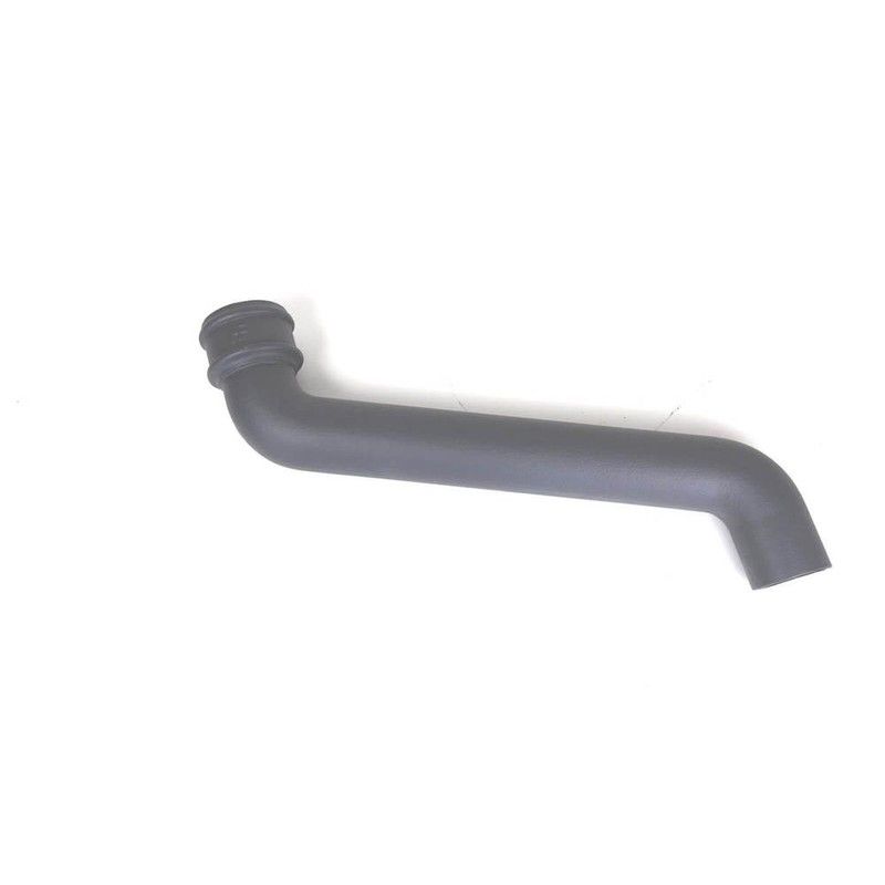 Cast Iron Round Downpipe Offset - 457mm Projection 65mm Primed