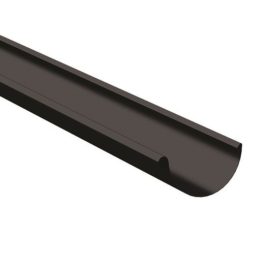 Lindab Steel Gutter - 150mm x 3mtr Black
