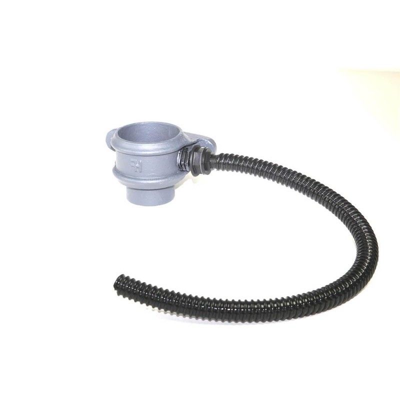 Cast Iron Round Downpipe Diverter Kit Right Hand - 100mm Primed