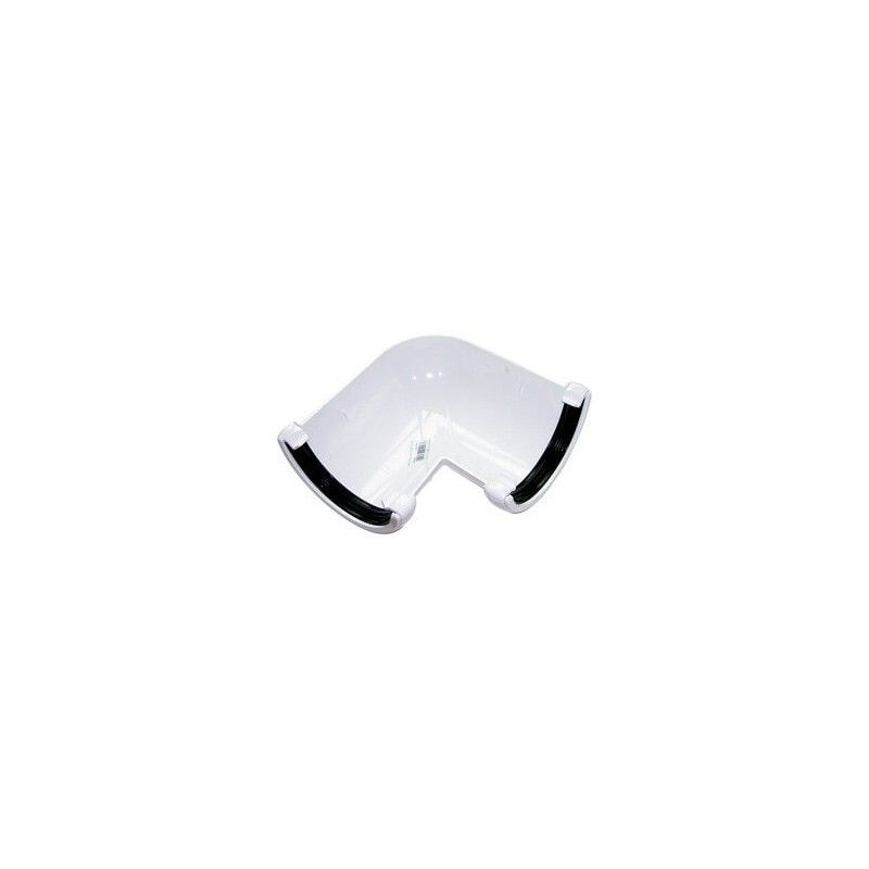 FloPlast Mini Gutter Angle - 90 Degree x 76mm White