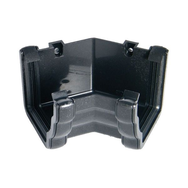 FloPlast Cast Iron Effect Ogee Gutter Internal Angle - 135 Degree x 110mm x 80mm - Pack of 2
