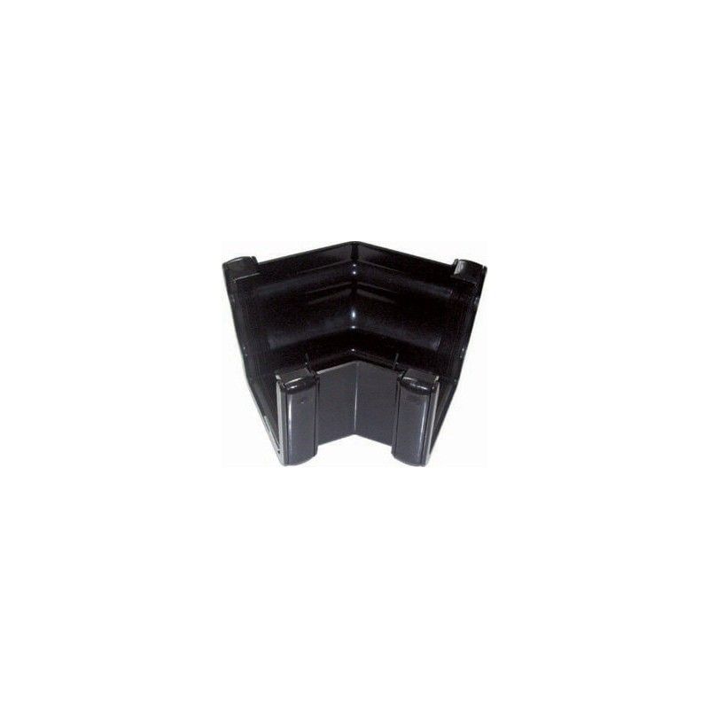 FloPlast Ogee Gutter External Angle - 135 Degree x 110mm x 80mm Black