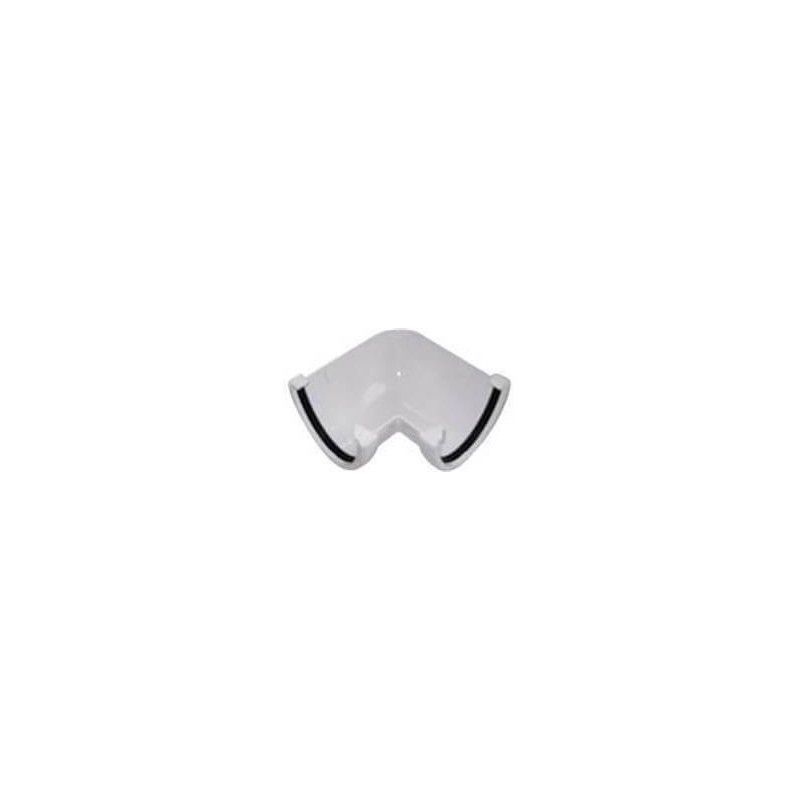 FloPlast Industrial/ Xtraflo Gutter Angle - 90 Degree x 170mm White