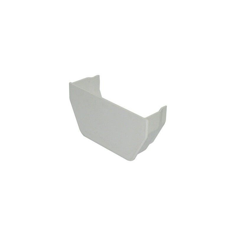 FloPlast Square Gutter Internal Stopend - 114mm White