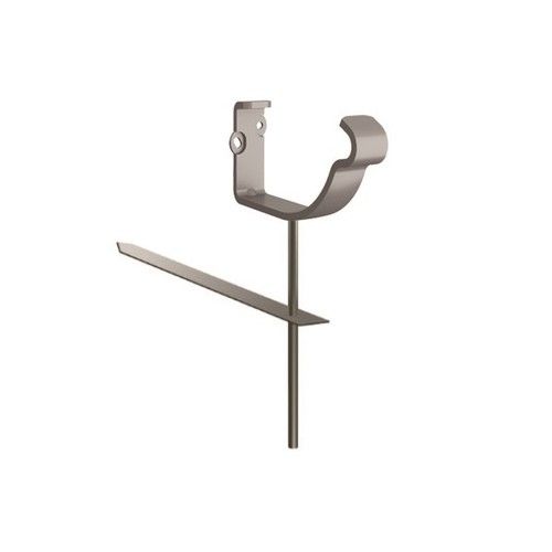 Lindab Steel Gutter Rise & Fall Bracket - 100mm Anthracite Metallic