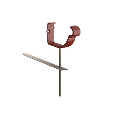 Lindab Steel Gutter Rise & Fall Bracket - 150mm Dark Red