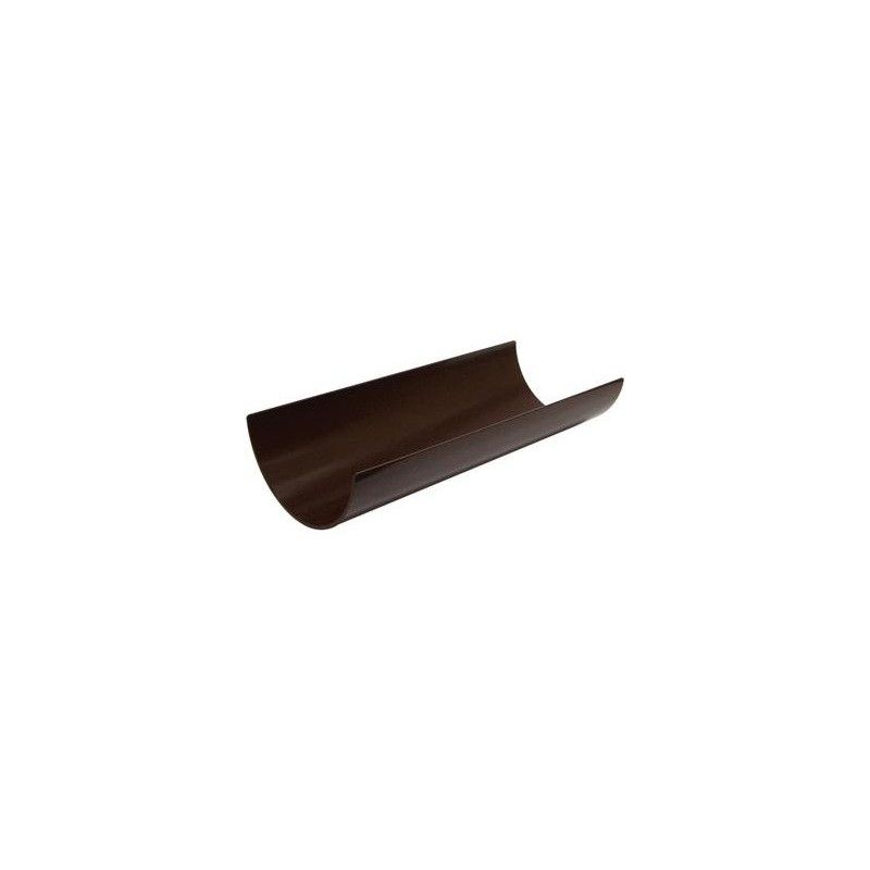 FloPlast Mini Gutter - 76mm x 2mtr Brown
