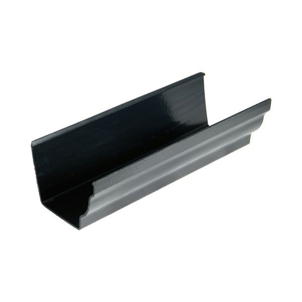 FloPlast Cast Iron Effect Ogee Gutter - 110mm x 80mm x 4mtr - Pack of 2