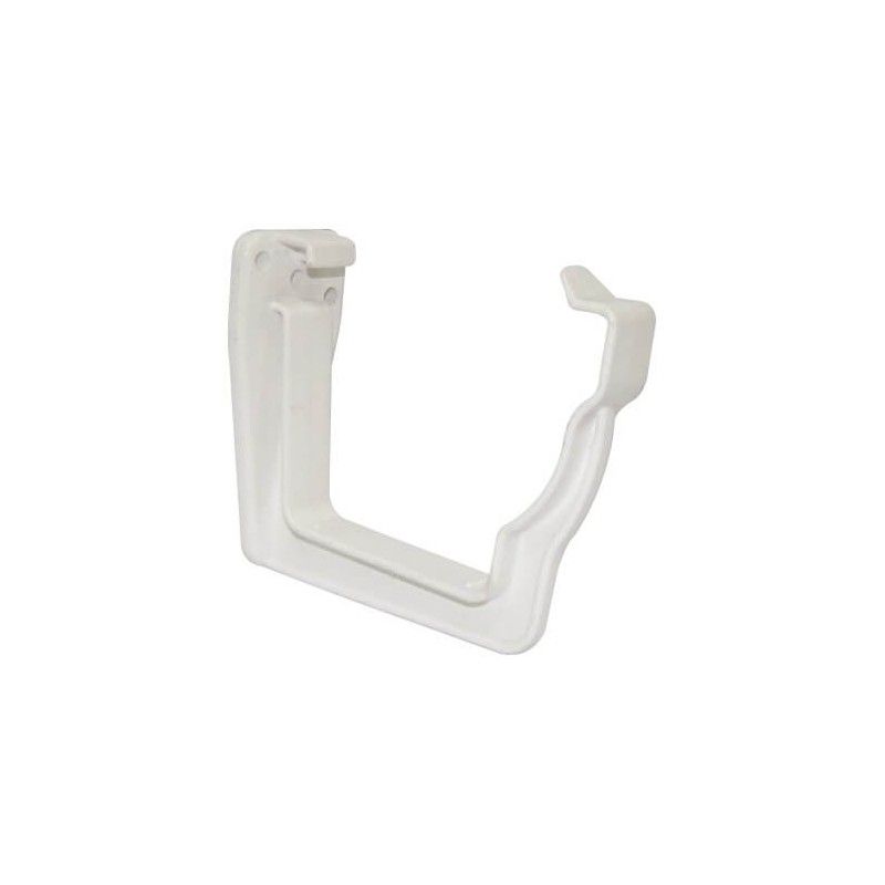 FloPlast Ogee Gutter Fascia Bracket - 110mm x 80mm White