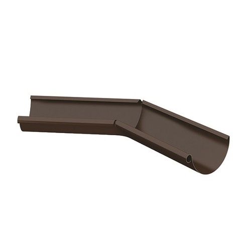 Lindab Steel Gutter Internal Angle 135 - 150mm Brown