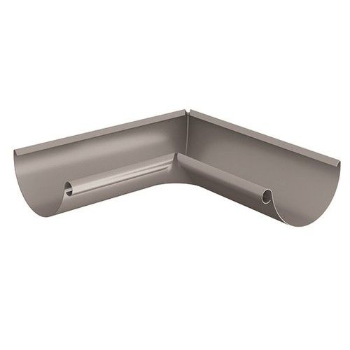 Lindab Steel Gutter Internal Angle 90 - 150mm Anthracite Metallic