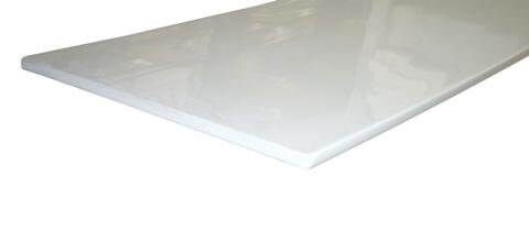 100mm White Soffit Board - 10mm x 5mtr White