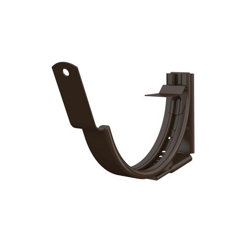 Lindab Steel Gutter Adjustable Fascia Bracket - 150mm Brown