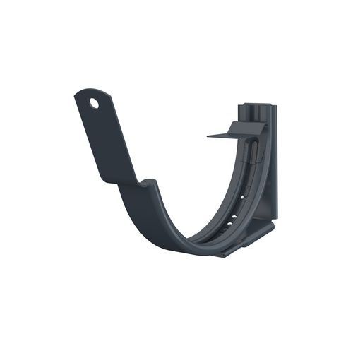 Lindab Steel Gutter Adjustable Fascia Bracket - 150mm Graphite