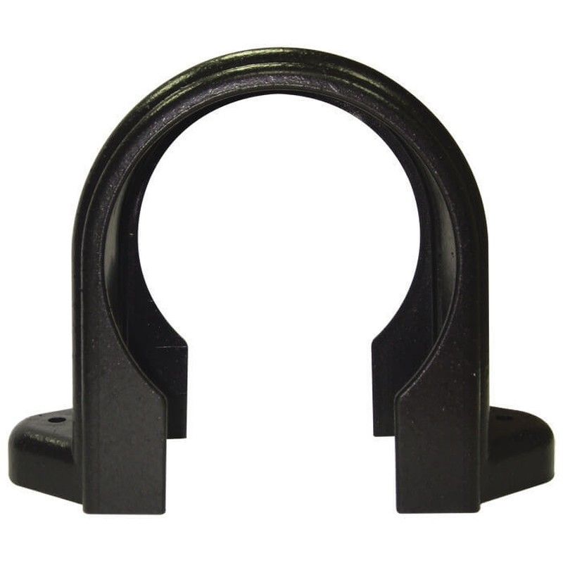 FloPlast Ring Seal Soil Pipe Clip - 110mm Cast Iron Effect