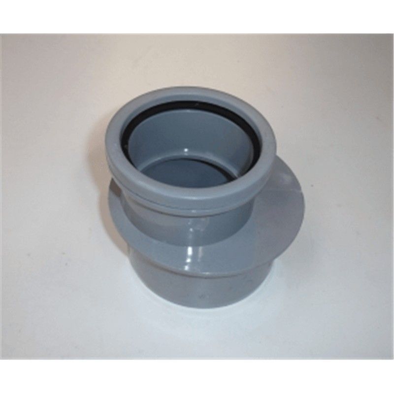 FloPlast Ring Seal Soil Reducer - 110mm x 82mm Grey