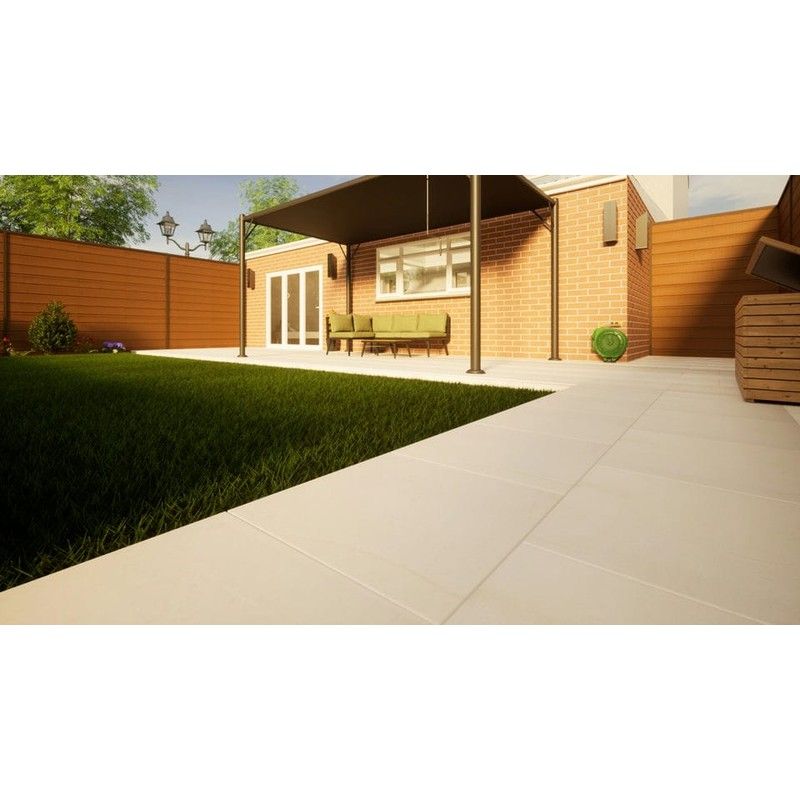 Sandstone Paving Presealed - 600mm x 600mm x 25mm Harvest Smooth