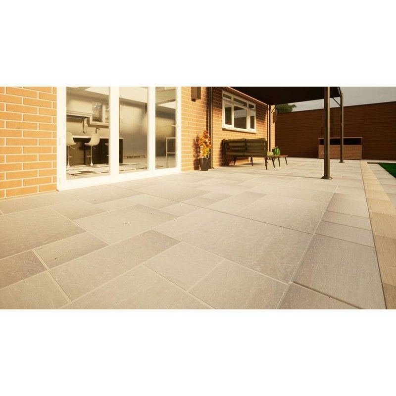 Sandstone Paving - Project Pack Kandla Grey