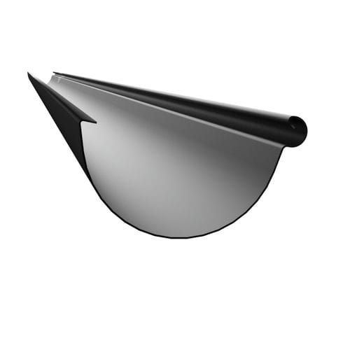 Galeco Steel Gutter - 120mm x 3mtr Black