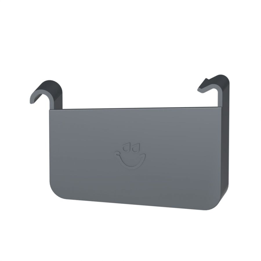Galeco Square Steel Gutter Kit Graphite Grey - 125mm Diameter