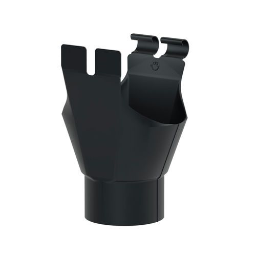 Galeco Steel Gutter Small Shed Pack Apex Style Roof - 6x4 to 10x8 Black