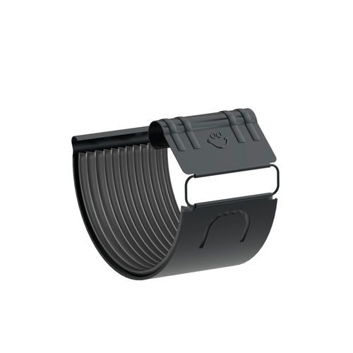 Galeco Steel Gutter Standard Shed Pack Apex Style Roof - 12x6 to 20x12 Black