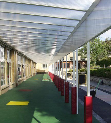 PolyX Storm Carport - 5mtr Length x 3mtr Projection