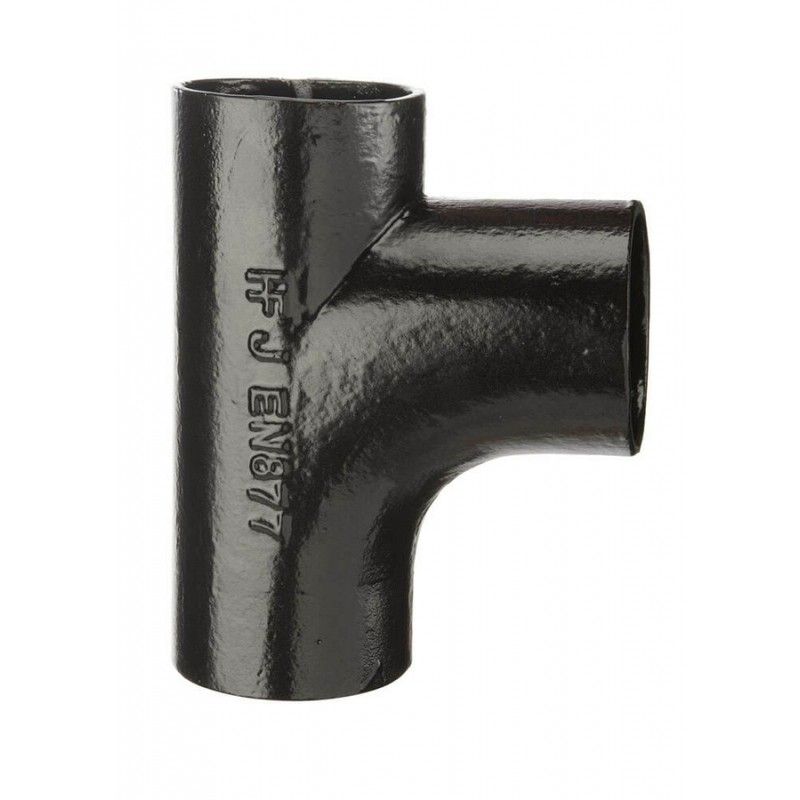 Push Fit Cast Iron Soil Branch - 92.5 Degree x 100mm