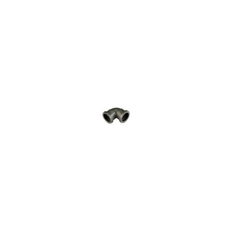 FloPlast Push Fit Waste Bend Knuckle - 90 Degree x 32mm Grey