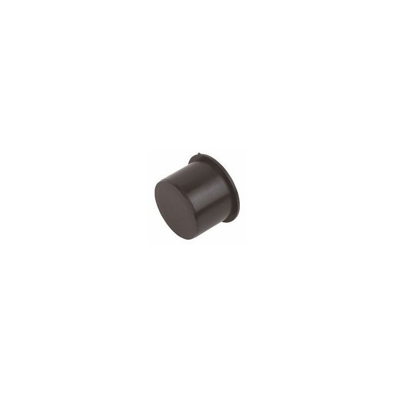 FloPlast Push Fit Waste Socket Plug - 32mm Grey