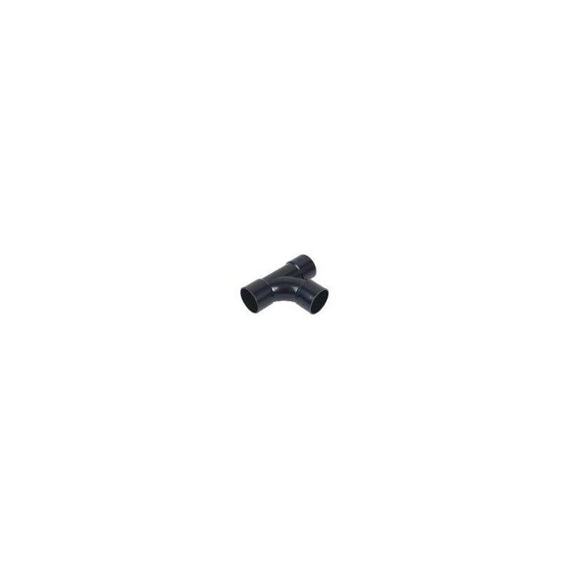 FloPlast Solvent Weld Waste Tee - 40mm Black