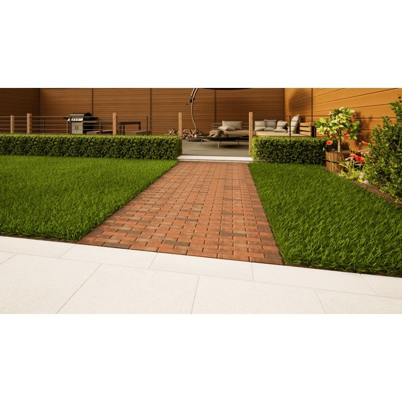 Clay Paving - 200mm x 48mm x 58mm Antique Red