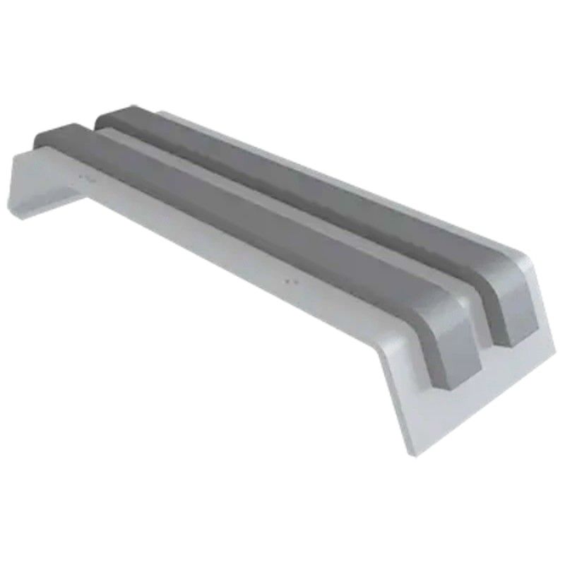 Aluminium Coping Union for 200-250mm Wall - 310mm Painted