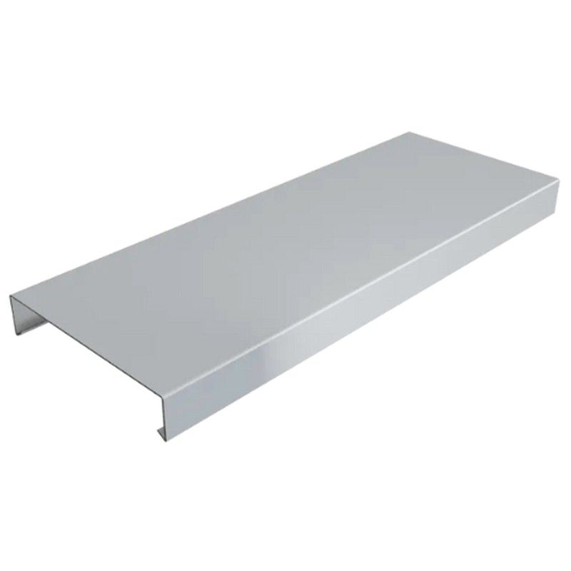 Aluminium Coping for 241-300mm Wall - 360mm x 3mtr Painted