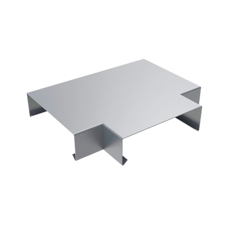 Aluminium Coping T Junction for 141-200mm Wall - 260mm Painted
