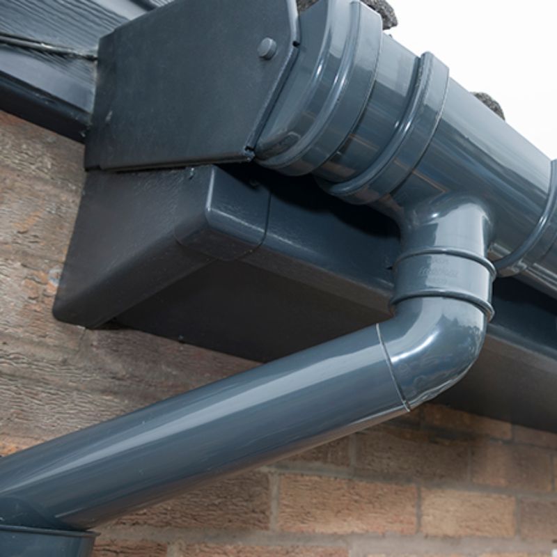 175mm Anthracite Grey Smooth Fascia Board - 18mm x 5mtr