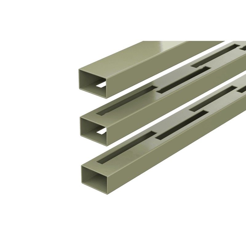Durapost Vento Vertical Composite Fencing Rail - Over 900mm Natural - Pack of 3